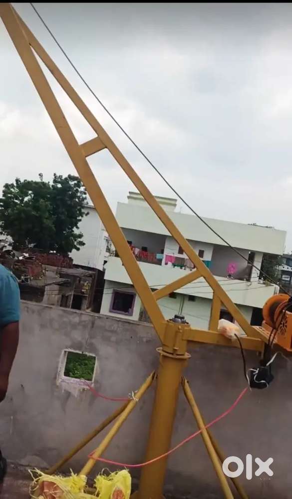 Lift machine structure no motor