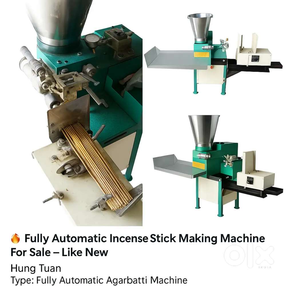 Fully Automatic Agarbatti Making Machine