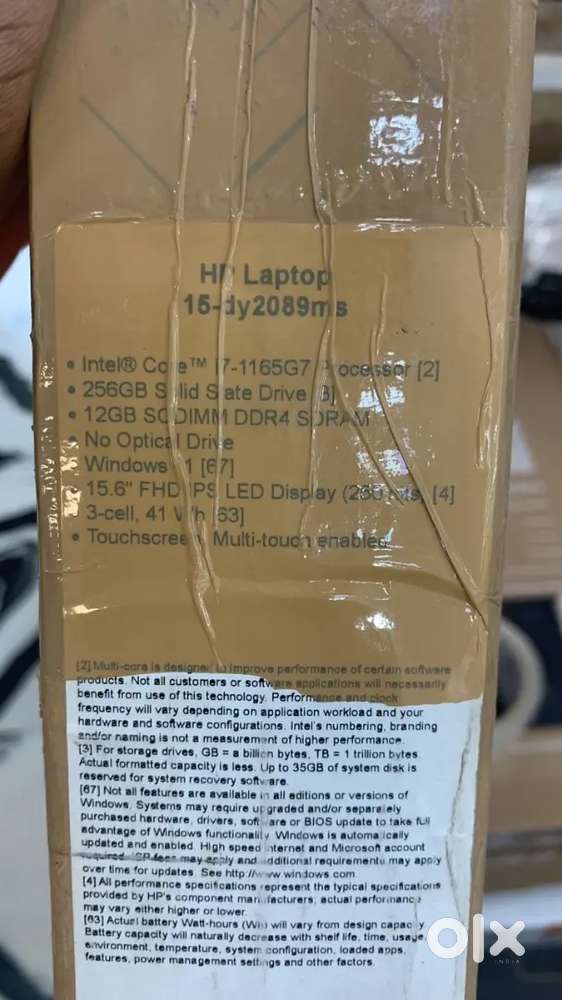 HP laptop 15-dy2089ms