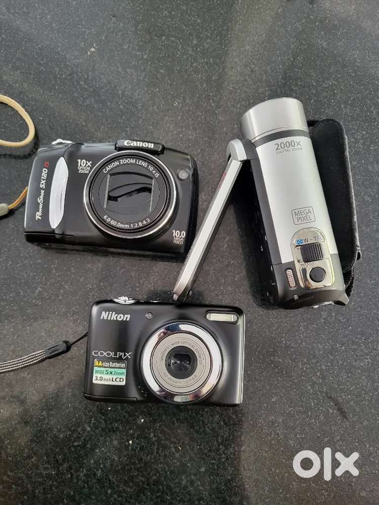 Nikon and canon camera