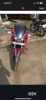 Tvs 160 cc red matte colour