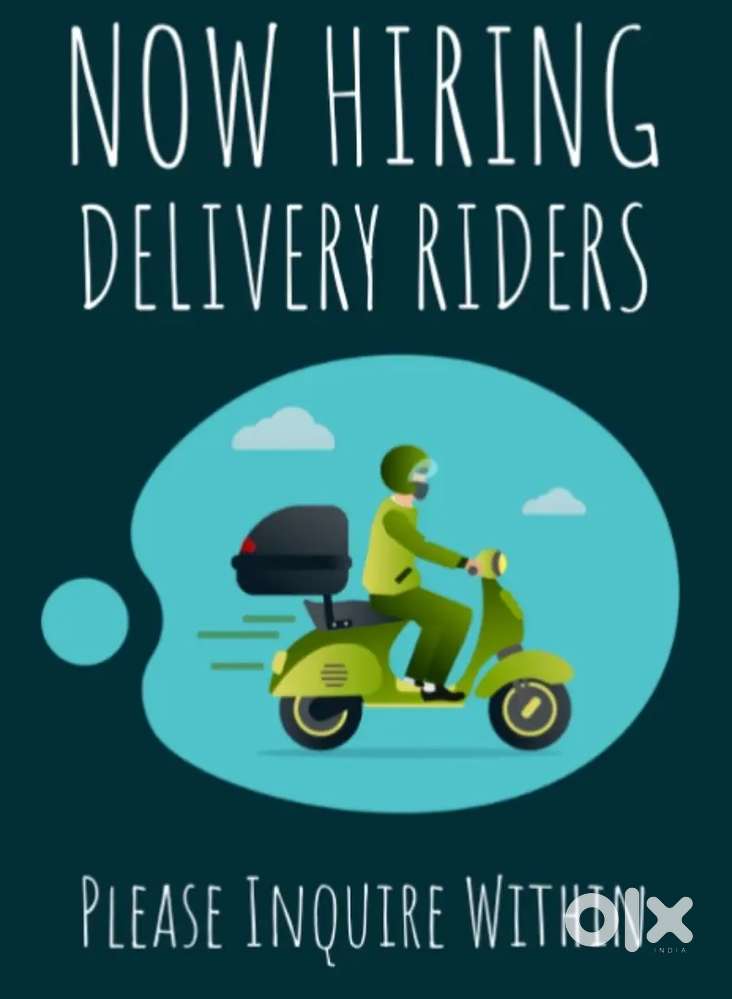 Need parcel delivery boys