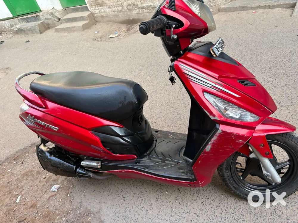 Red Maestro scooty fresh condition insurance updated