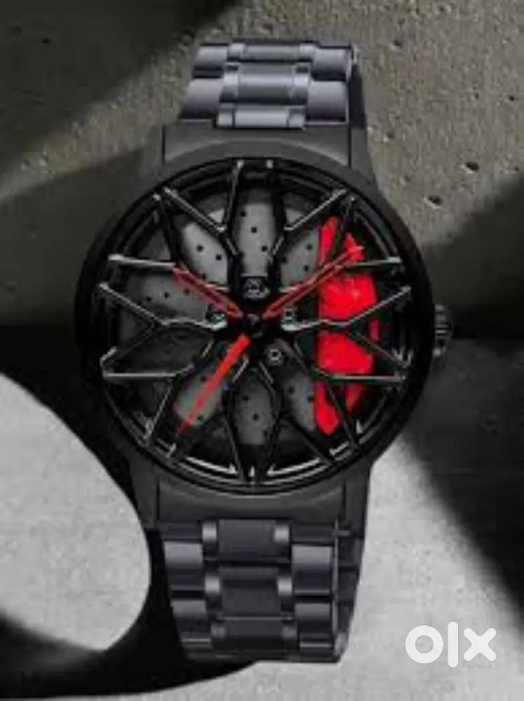 Spinning Wheel Watch