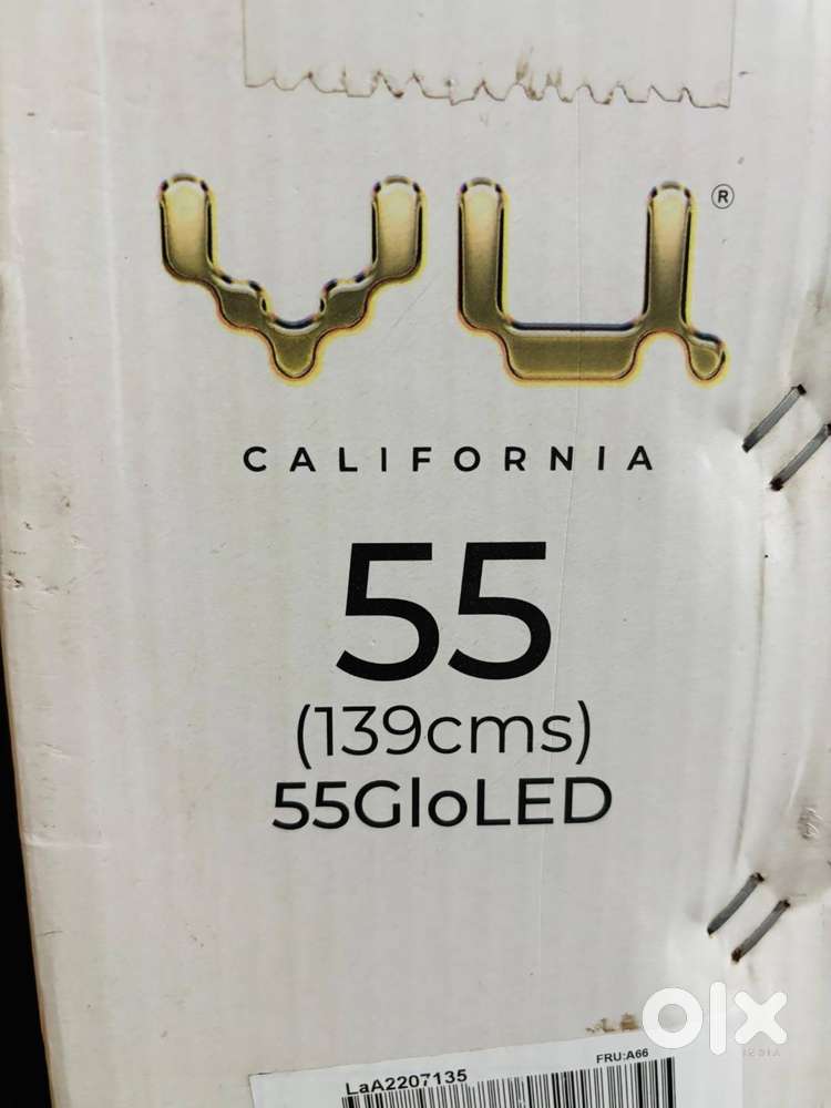 VU GloLED 55 inch TV for sale