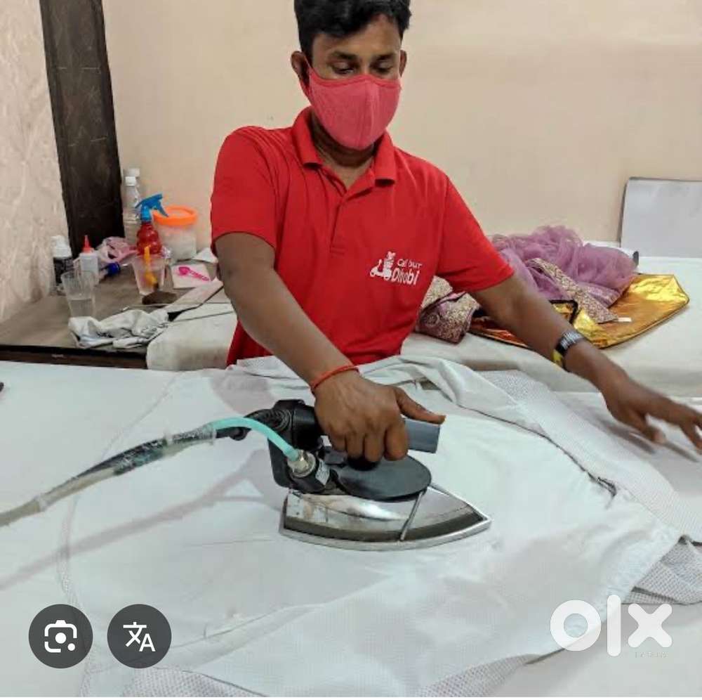 Garment pressing and finishing