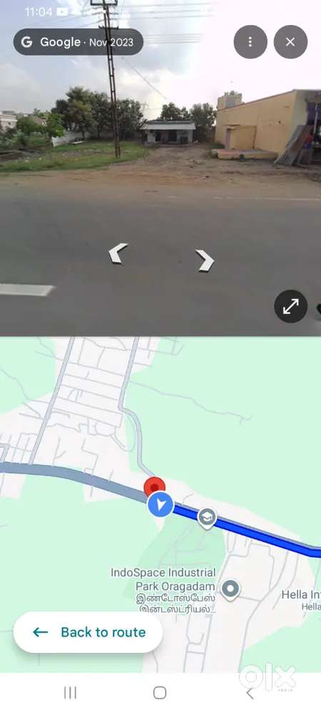 Vandalur walajabad main road oragadam to 2.5 k.m