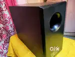 Space SM-10× duel cube active sub woofer used av reciver home theater
