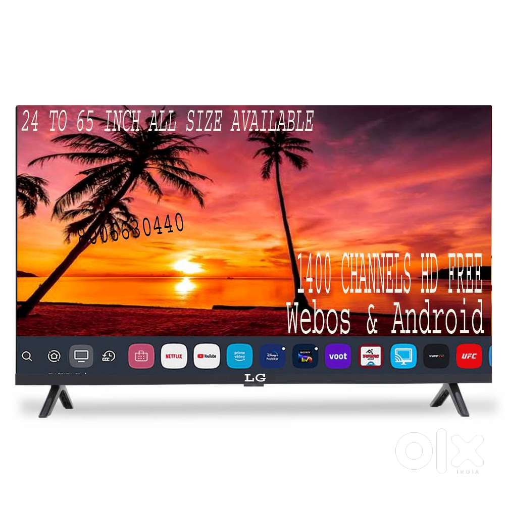 4K UHD 43 Smart Led TV 14000/- & 32 Smart Led Tv 7300/- All Size AVB