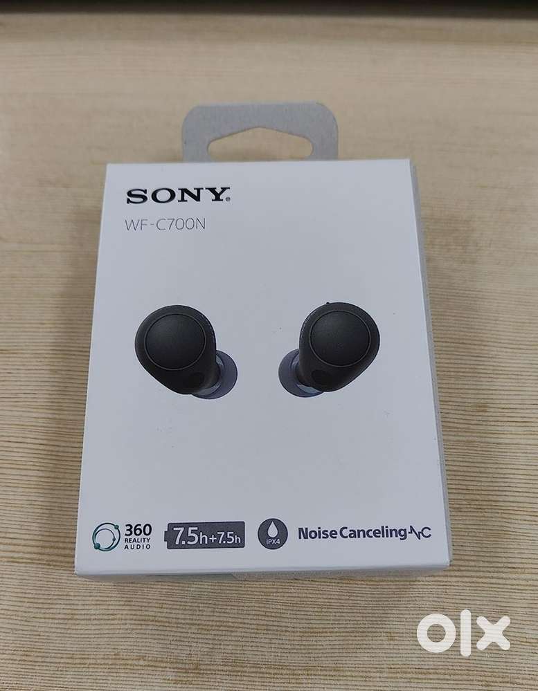 Sony WF-C700 wireless Bluetooth earbuds with ANC under warranty