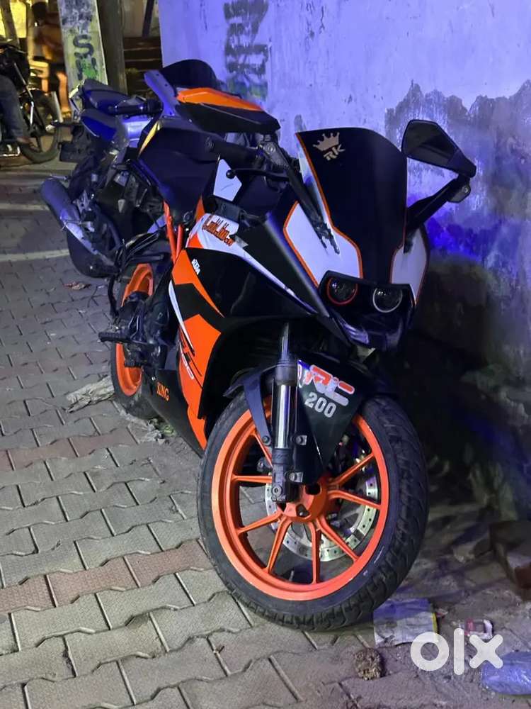 KTM rc 200 good condition  everything is original