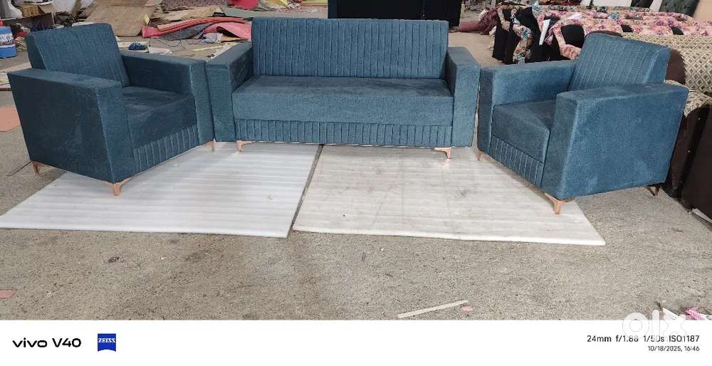 All'  types sofa customise and available stock only 6000 starting
