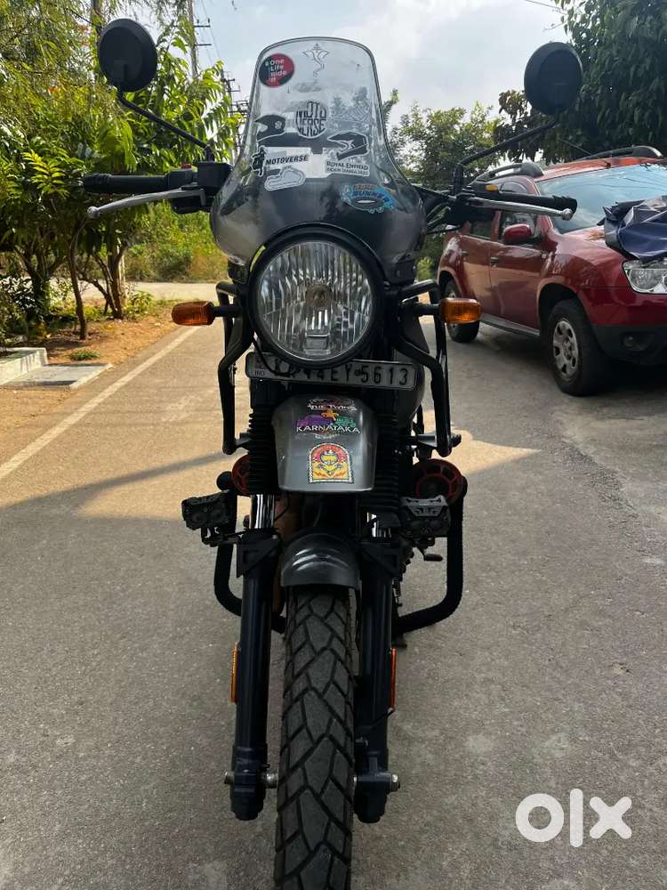 ROYAL ENFIELD HIMALAYAN FOR SALE GREY COLOUR 2023 FEB REGISTRATION