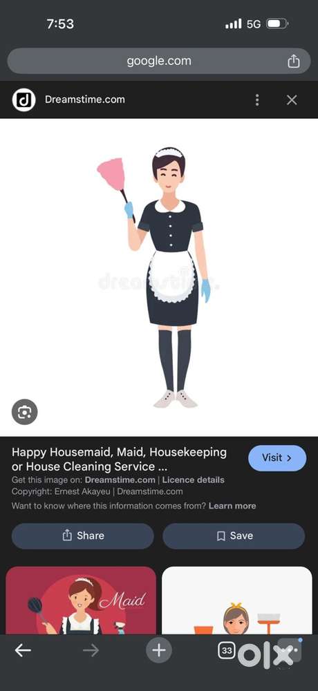House hold maid