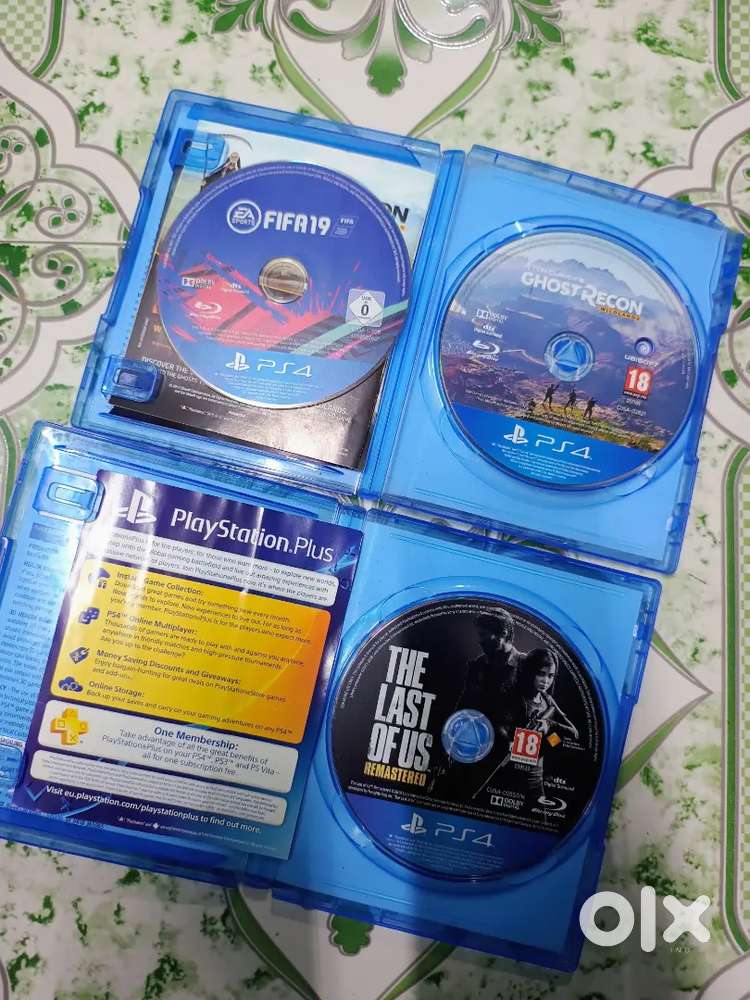 2 Ps4 Famous Titles Games For Sale.