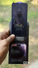 Tempered glass privacy