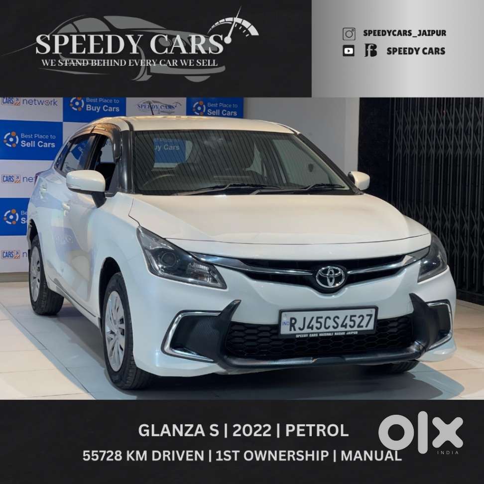 Toyota Glanza 1.2 S, 2022, Petrol