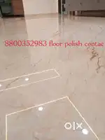 Floor polish tile clinig and groting Italian marble