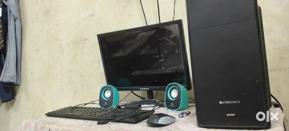 Zebronics pc computer installed windows 7 4ram/1tb storage