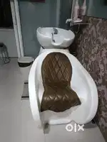 Shampoo Chair + Parlour Trolley