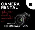 camera rent  dslr  gopro350/-