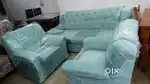 Brand new luxury model 3+1+1 dimond sofa set cod available