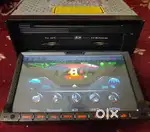 New Front Panel Sliding 7 inch C4R Multimedia Touch Screen Player