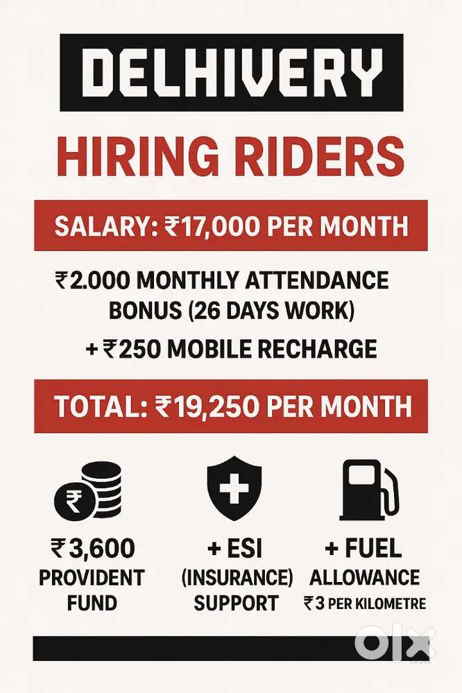 Hiring delhivery agents for Delhivery logistics limited