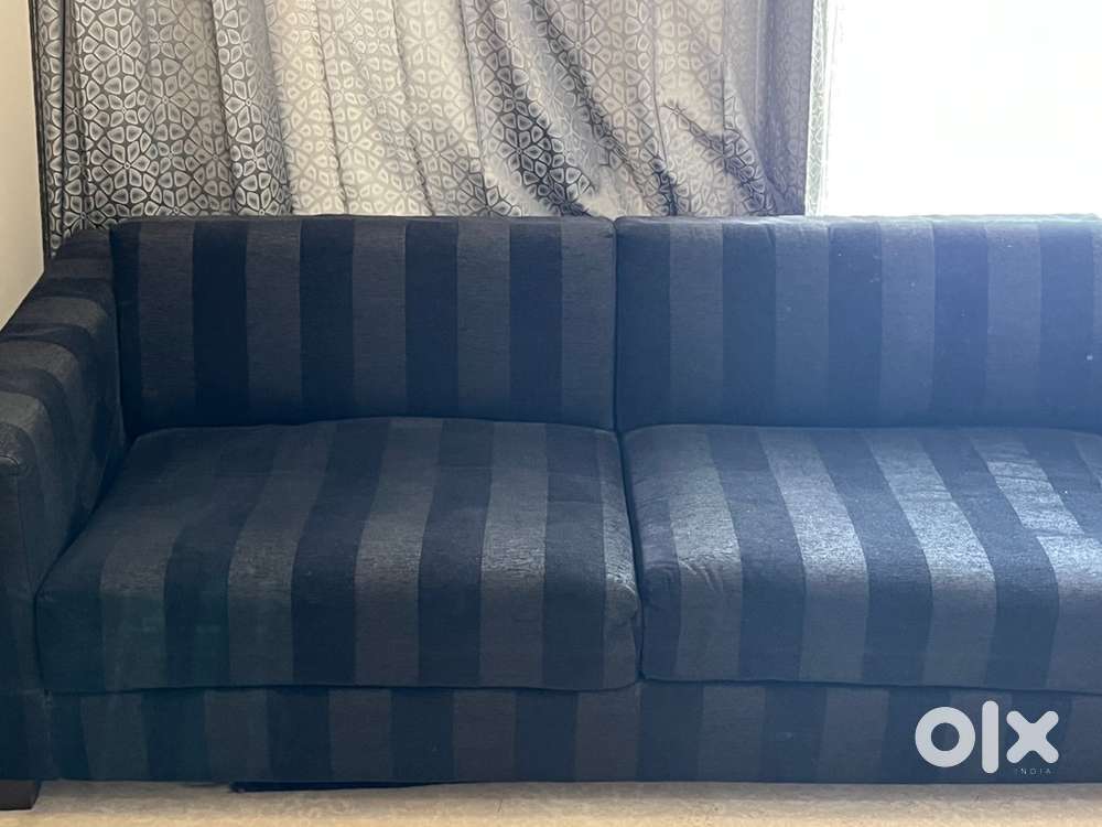 Black sofa set