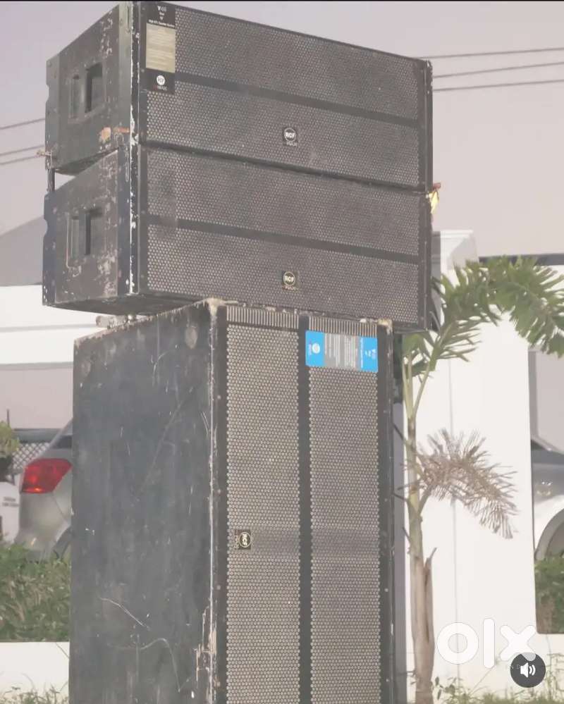 Dj 4 pic linear double 12 inch 2 pic bass 18 inch 5 inch voice coil