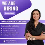 FEMALE Telecaller at CHALAKUDY - AGE 30 to 45