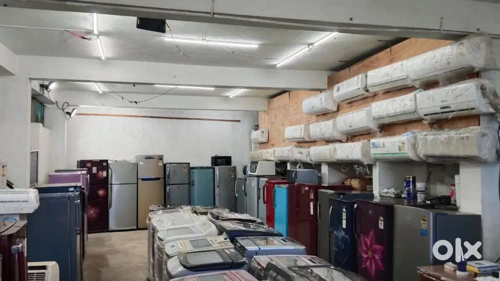 Second hand fridge showroom
