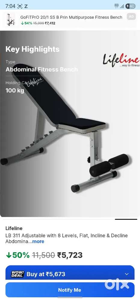 Home gym equipments