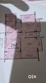 2bhk semi furnished 108 sqmt 61 lakhs. broker excuse