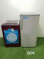 All brands available combo washing machine & fridge @just 13500