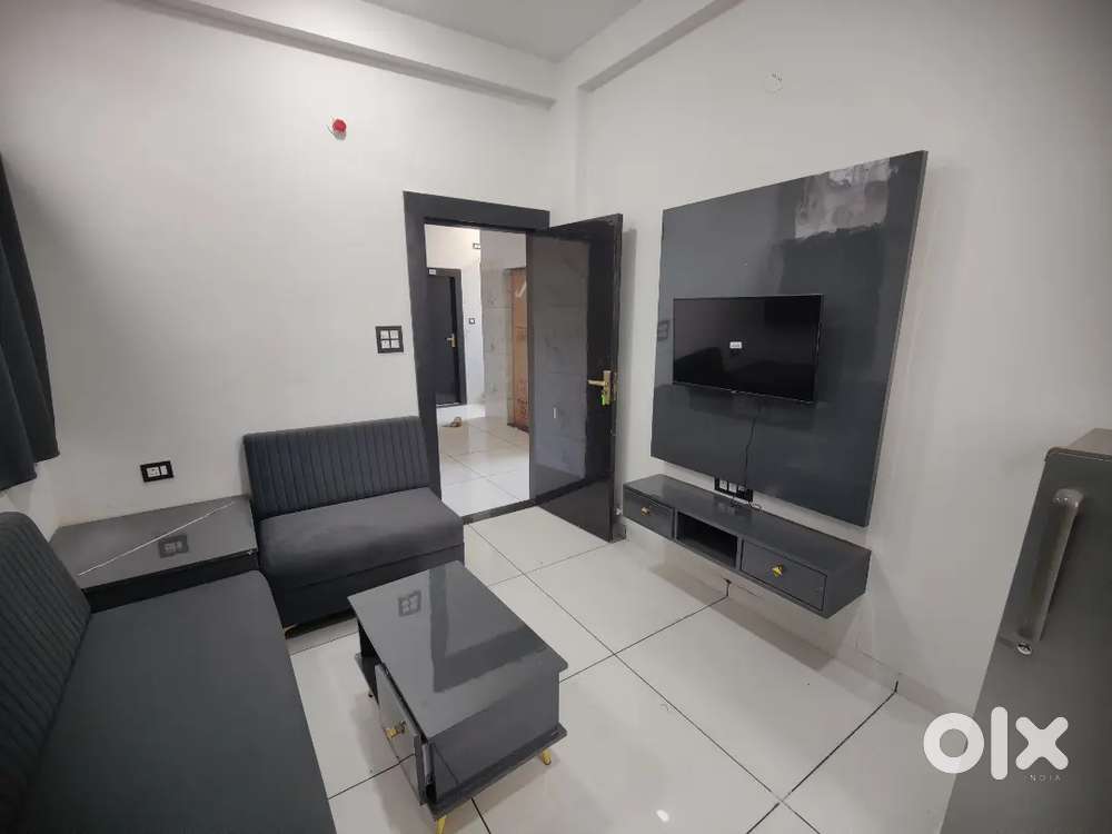 Zero Brokerage !! Fully furnished 1 BHK flat in Vijay nagar