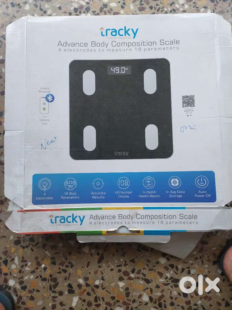 Tracky Advance Body composition  scale