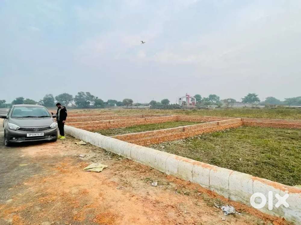 लखनऊ आवास विकाश योजना जैसी प्राइम लोकेशन में प्लॉट बैंक लोन केसाथ