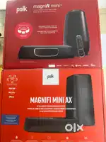 POLK AUDIO MAGNIFI MINI AX DOLBY ATMOS SOUNDBAR at AUDIO VIDEO