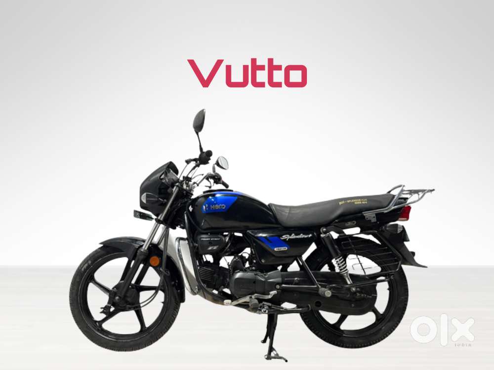 Hero Splendor Plus Self Alloy i3S (2228), 6 months warranty