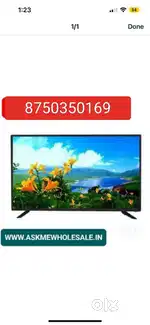 Brand new 48 inch O led tv with sound bar Alexa inbuilt wifi #212