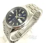 Seiko 5 Automatic D/D Blue Dial With Genuine Seiko Bracelet Watch