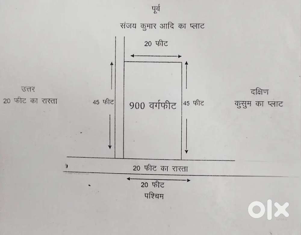 450 ft. boring ,15 columns khade hai corner ka plot hai .