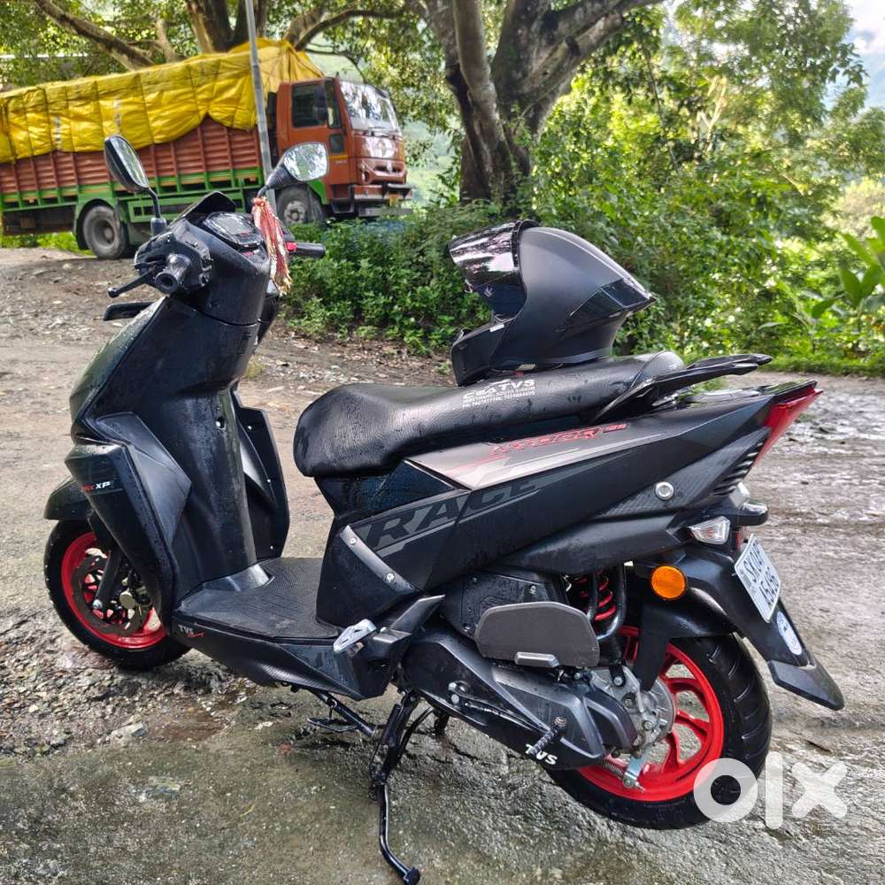 Tvs ntorq (125cc) in black colour