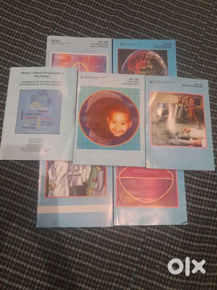 psychology ignou first year brand new books