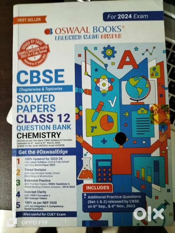 Oswaal class 12 chemistry question bank 2024
