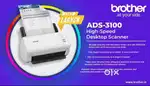 New  Box Pack  Brother ADS 3100 Scanner