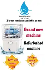 Water purifier machine available on Rent