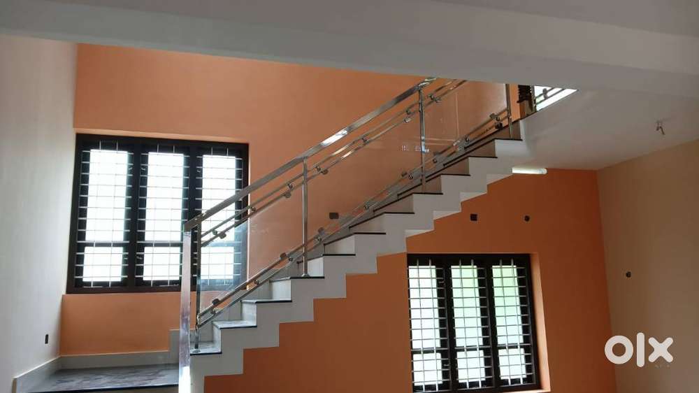 NEW HOUSE 4 BHK . 5,25 CENTS LAND . RED BRICK CONSTRUCTION