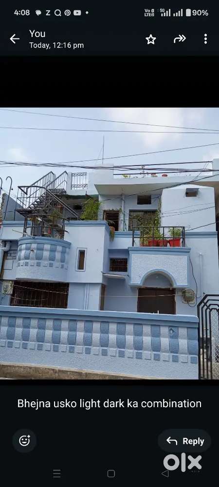2 bhk attached washroom for rent